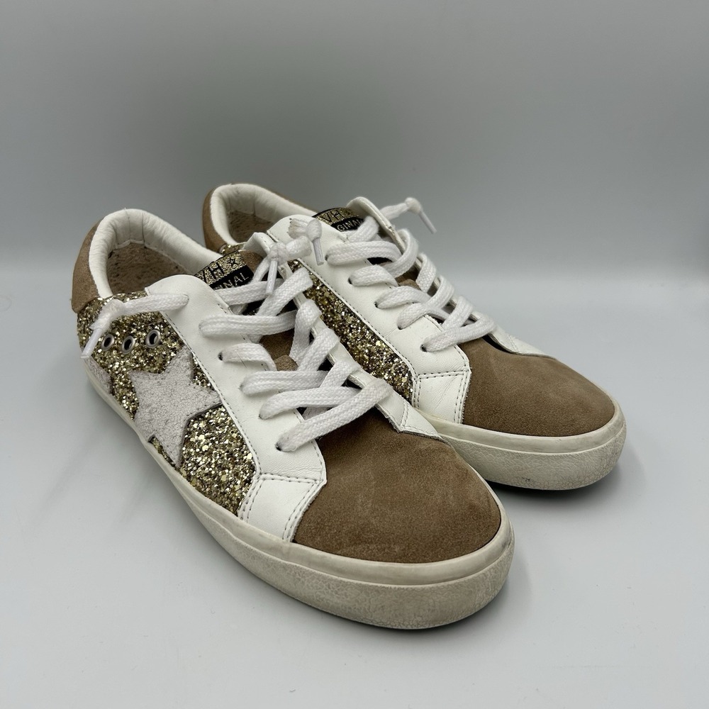 Vintage Havana Thea Glitter Sneakers Size 8